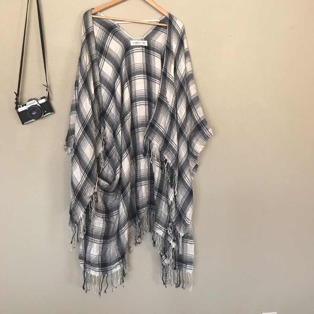Soft long kimono